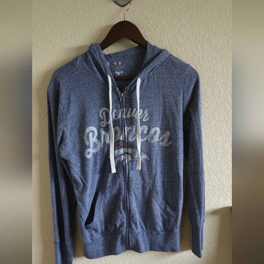 Denver Broncos zip up hoodie